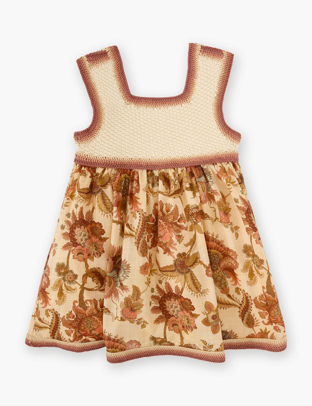 Aster Kids Crochet Dress