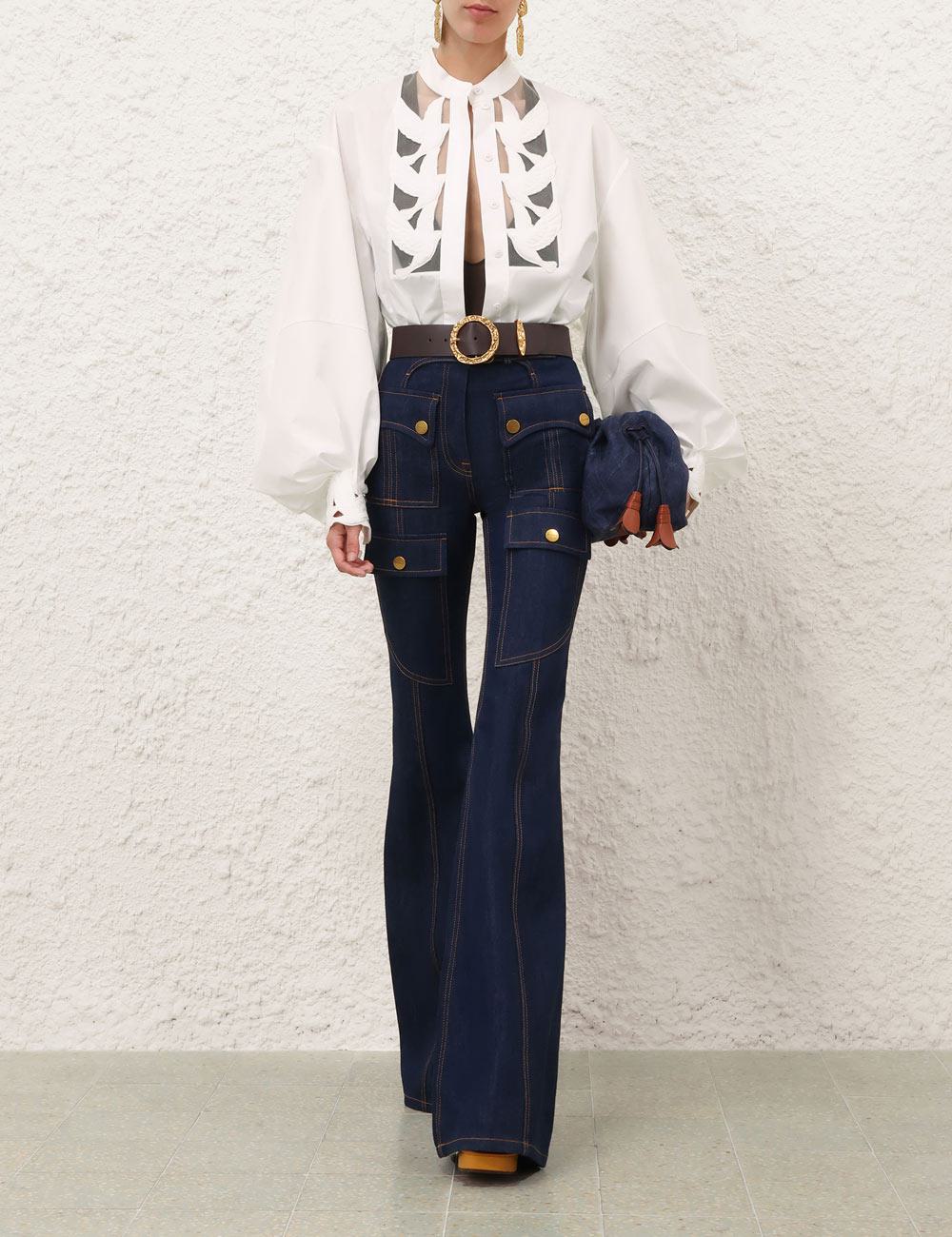 Luna Applique Blouse