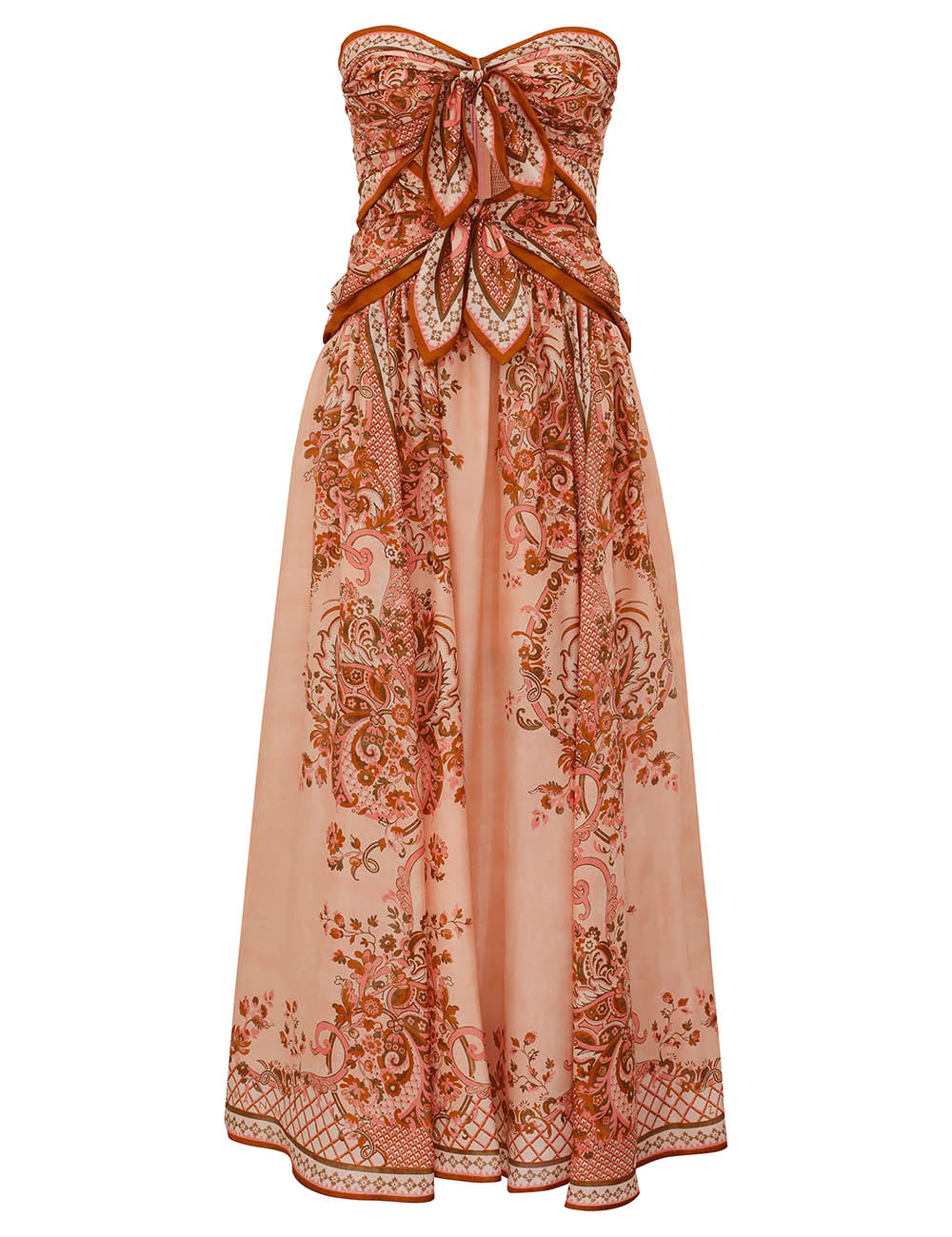 Aster Scarf Midi Dress