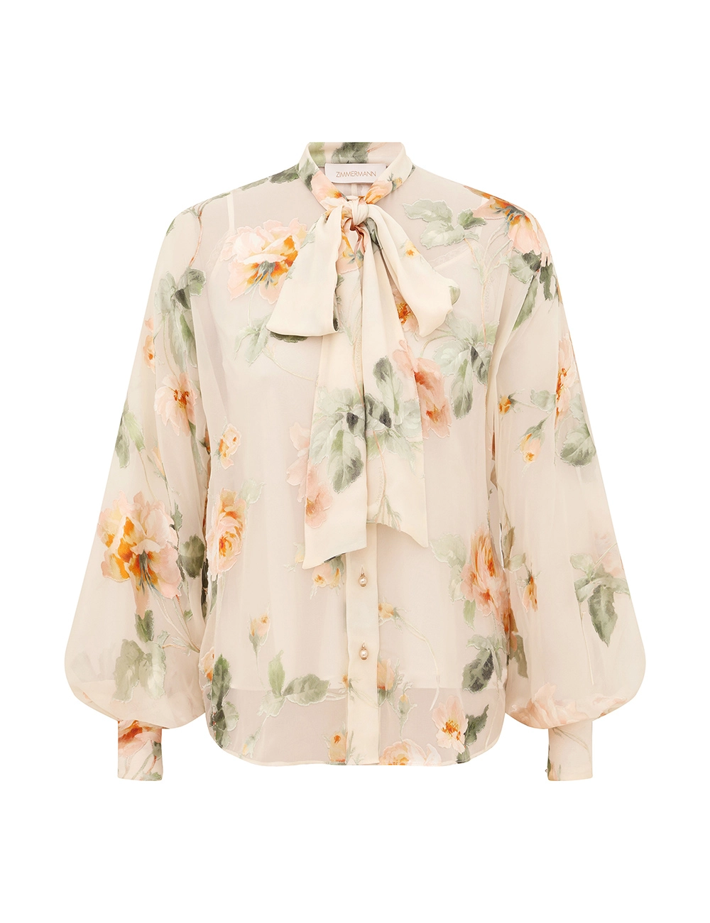 Carousel Burnout Blouse