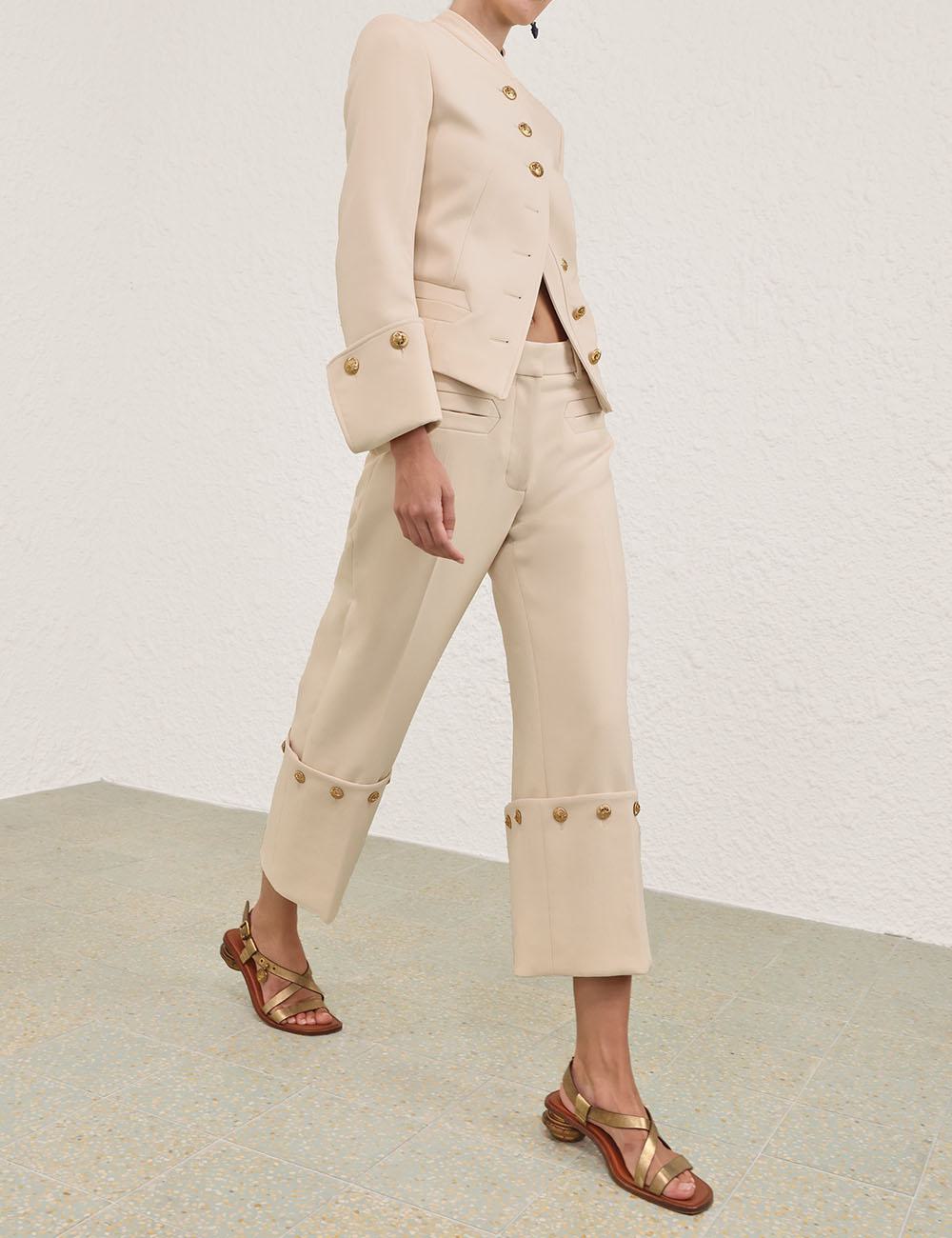 Rebellion Straight Crop Pant