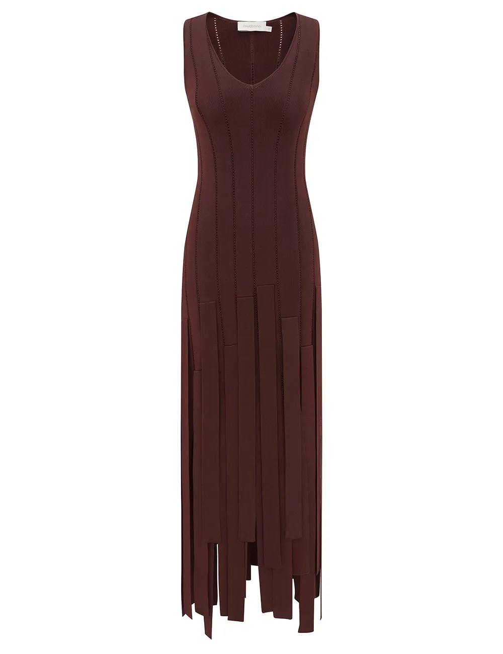 Luna Fringe Midi Dress