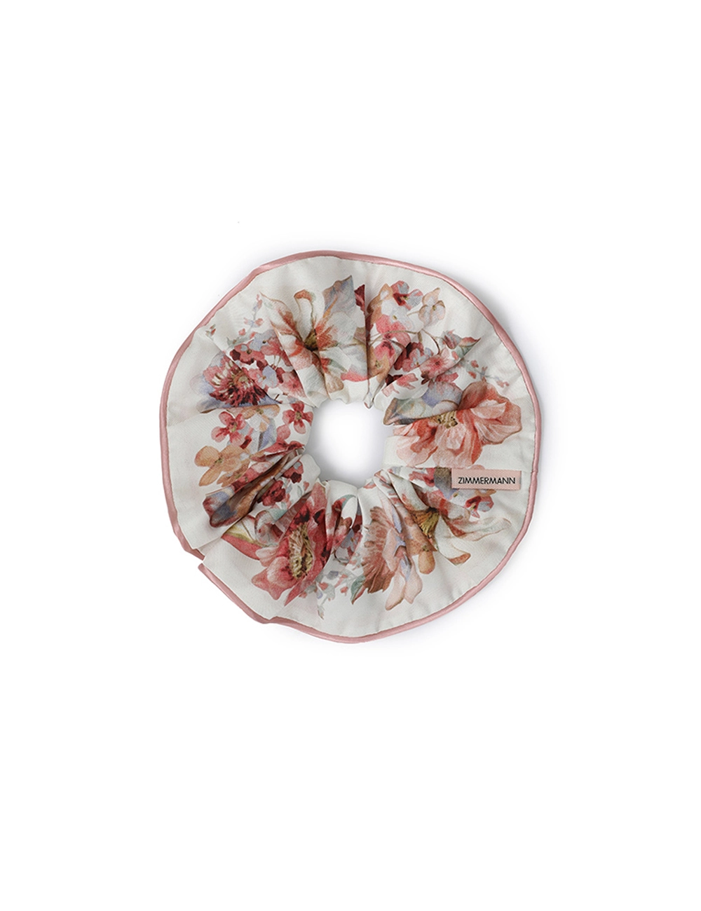 Printed Silk Scrunchie