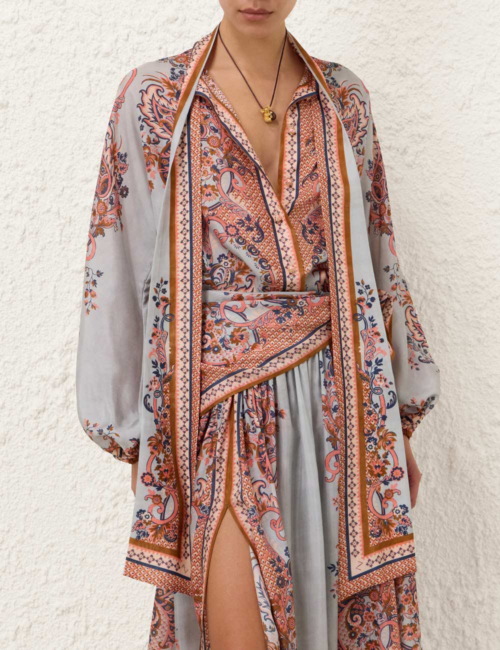 Aster Tie Neck Blouse