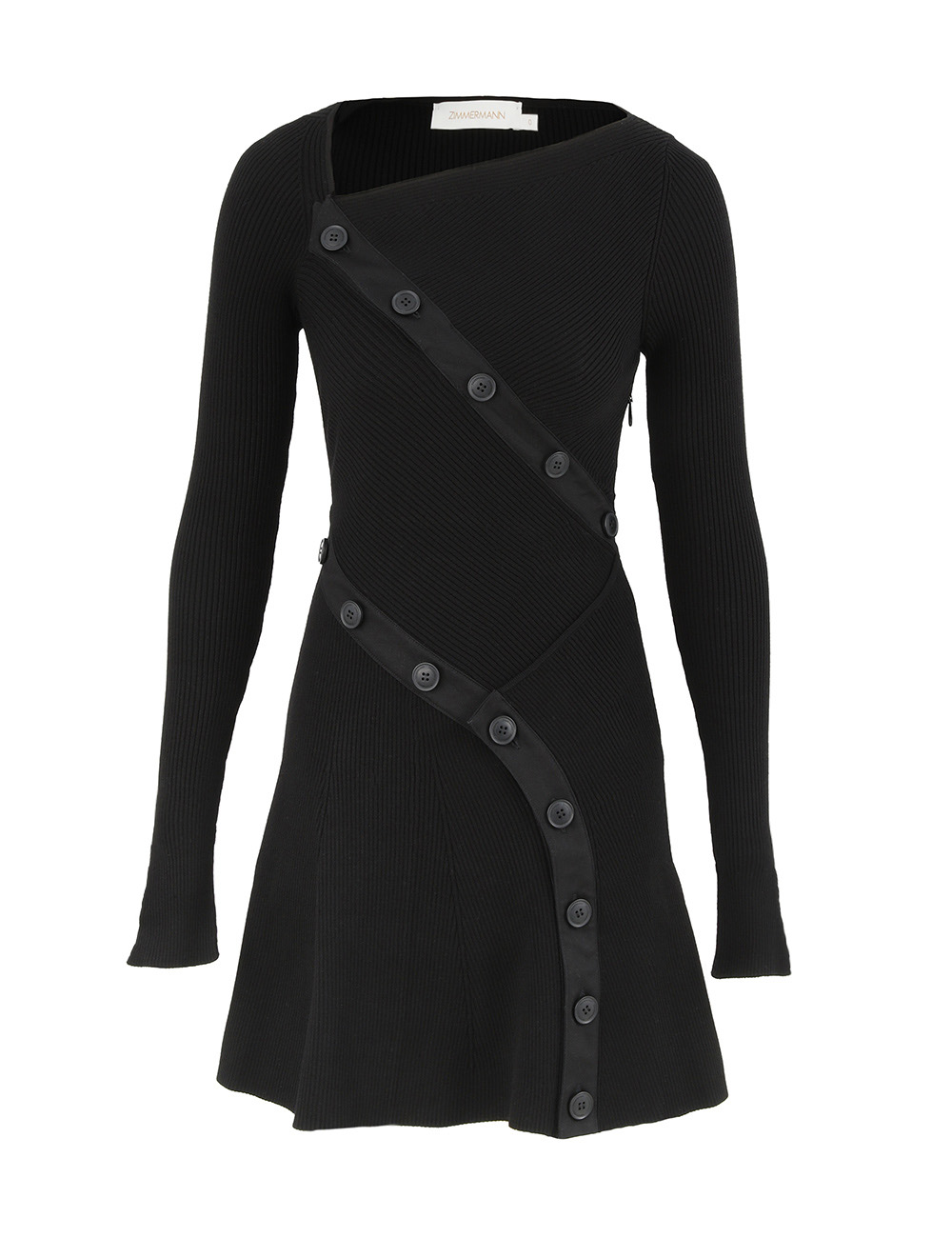 Rebellion Buttoned Mini Dress