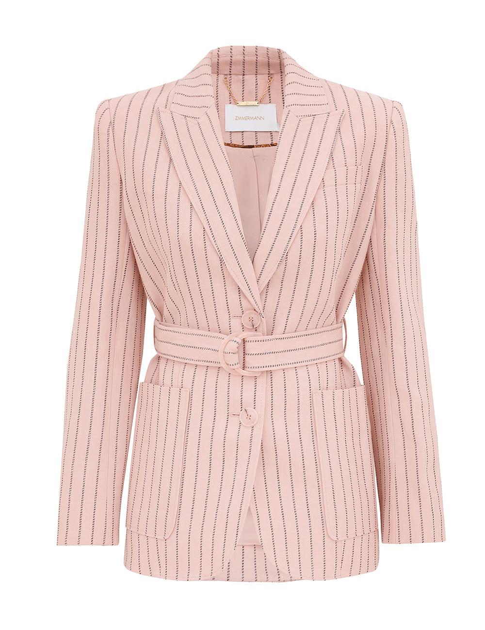 Alchemy Linen Belted Blazer