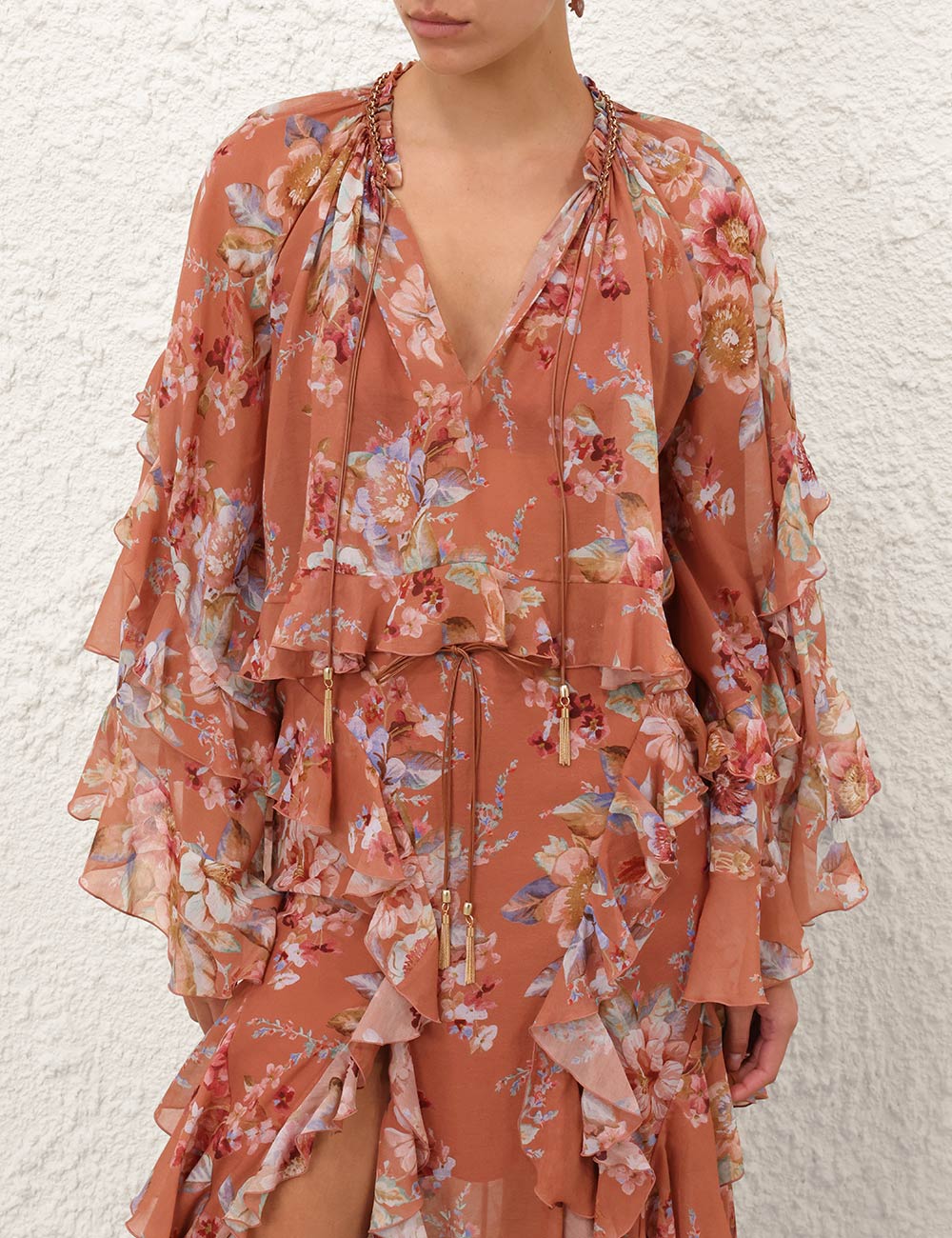 Awaken Ruffle Blouse