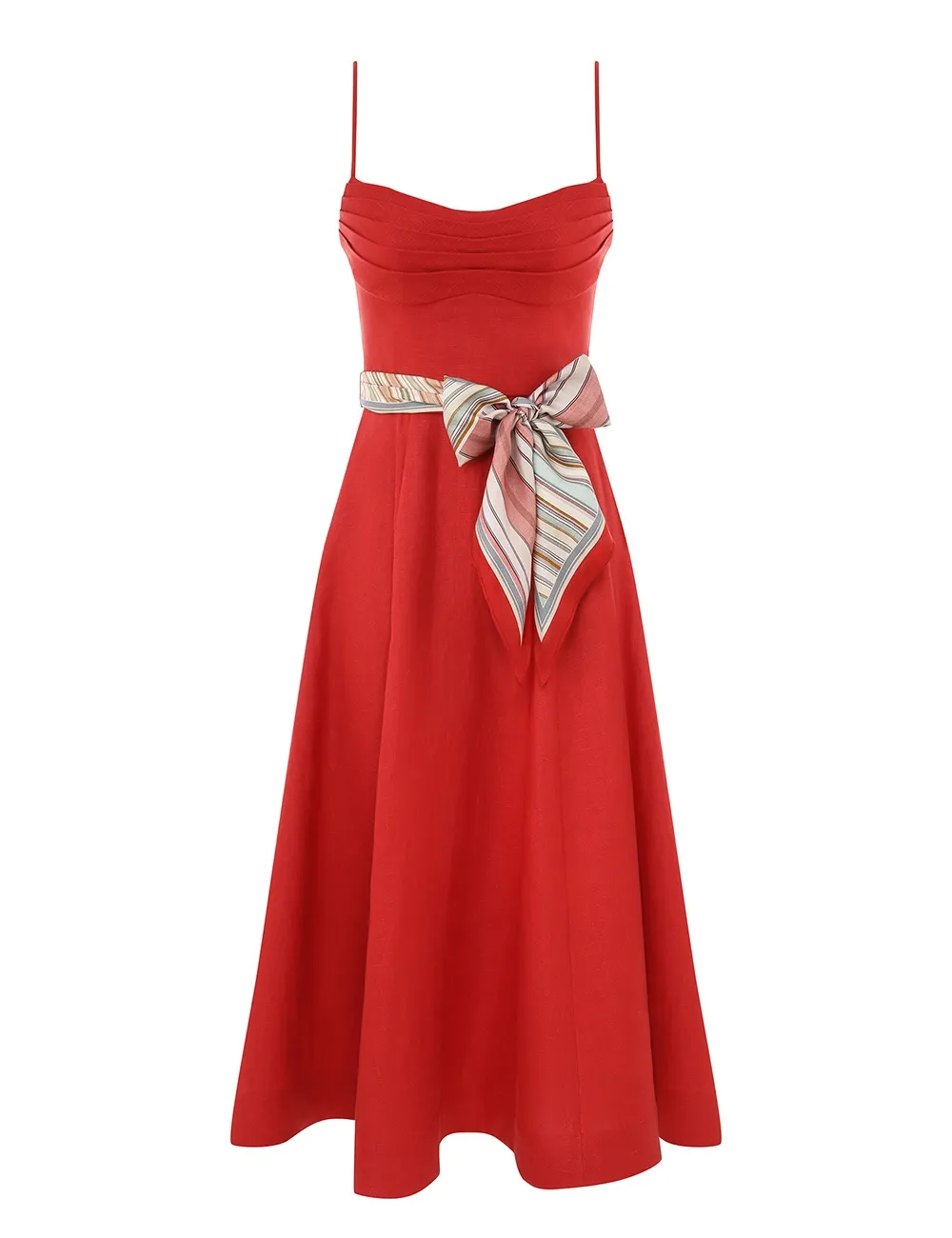 Rebellion Tuck Midi Dress