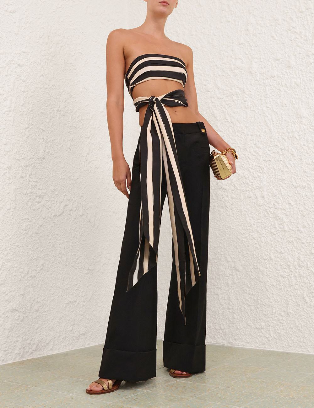 Rebellion Low-Rise Flare Pant