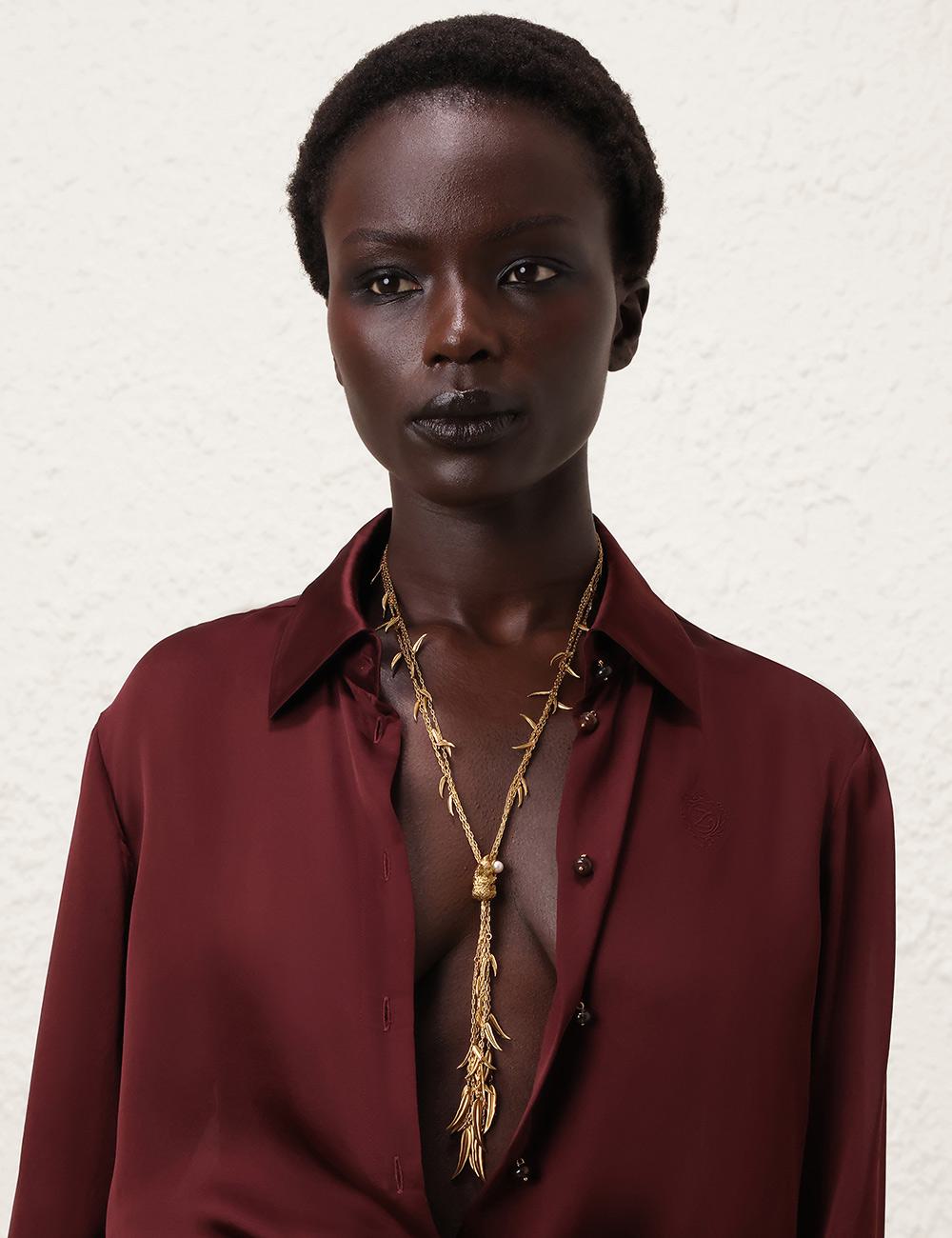 Mira Lariat Necklace