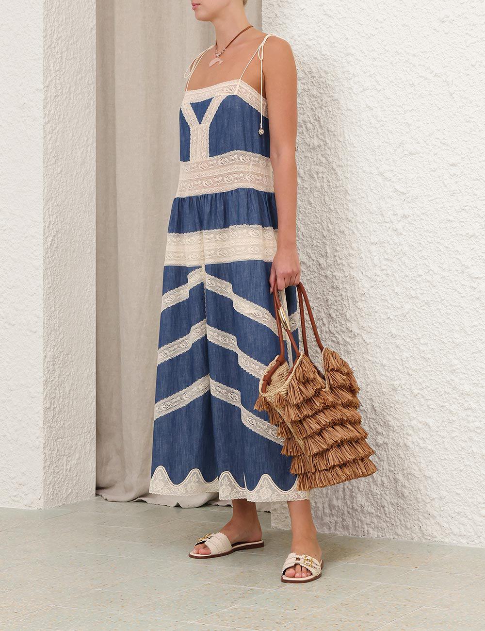 Awaken Denim Slip Dress