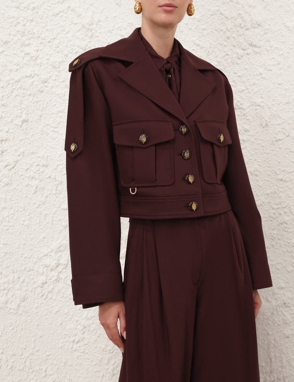 Luna Wool Cargo Jacket
