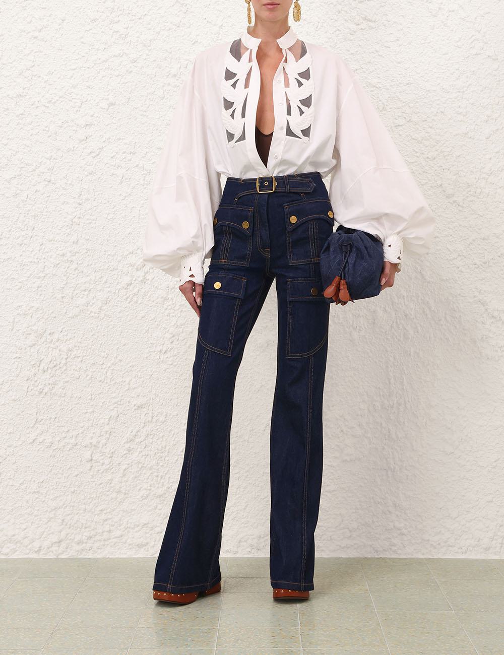 Luna Utility Flare Jean