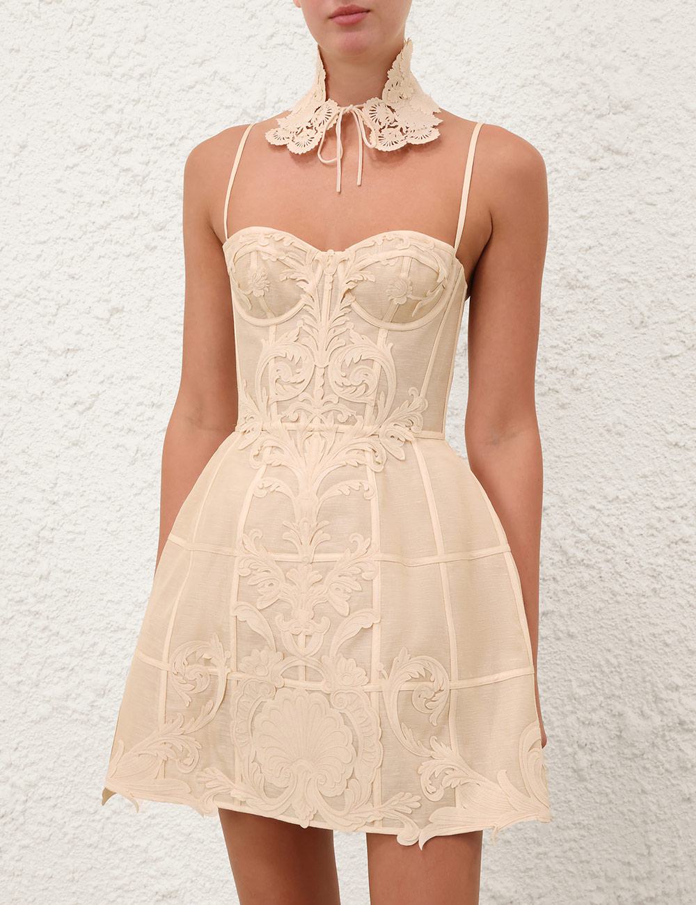 Rebellion Filigree Mini Dress