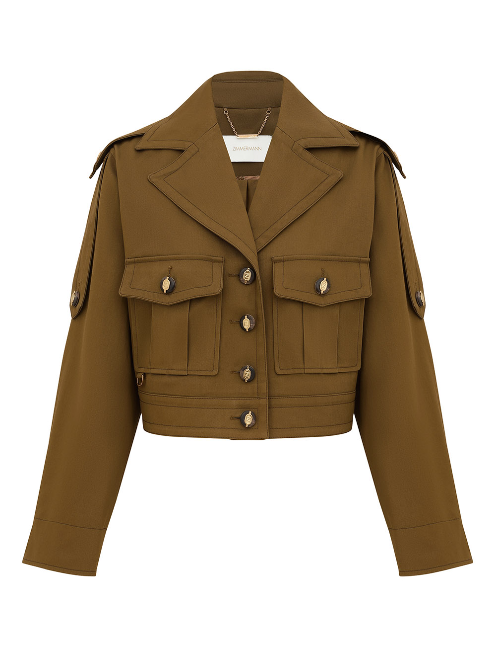 Luna Drill Cargo Jacket