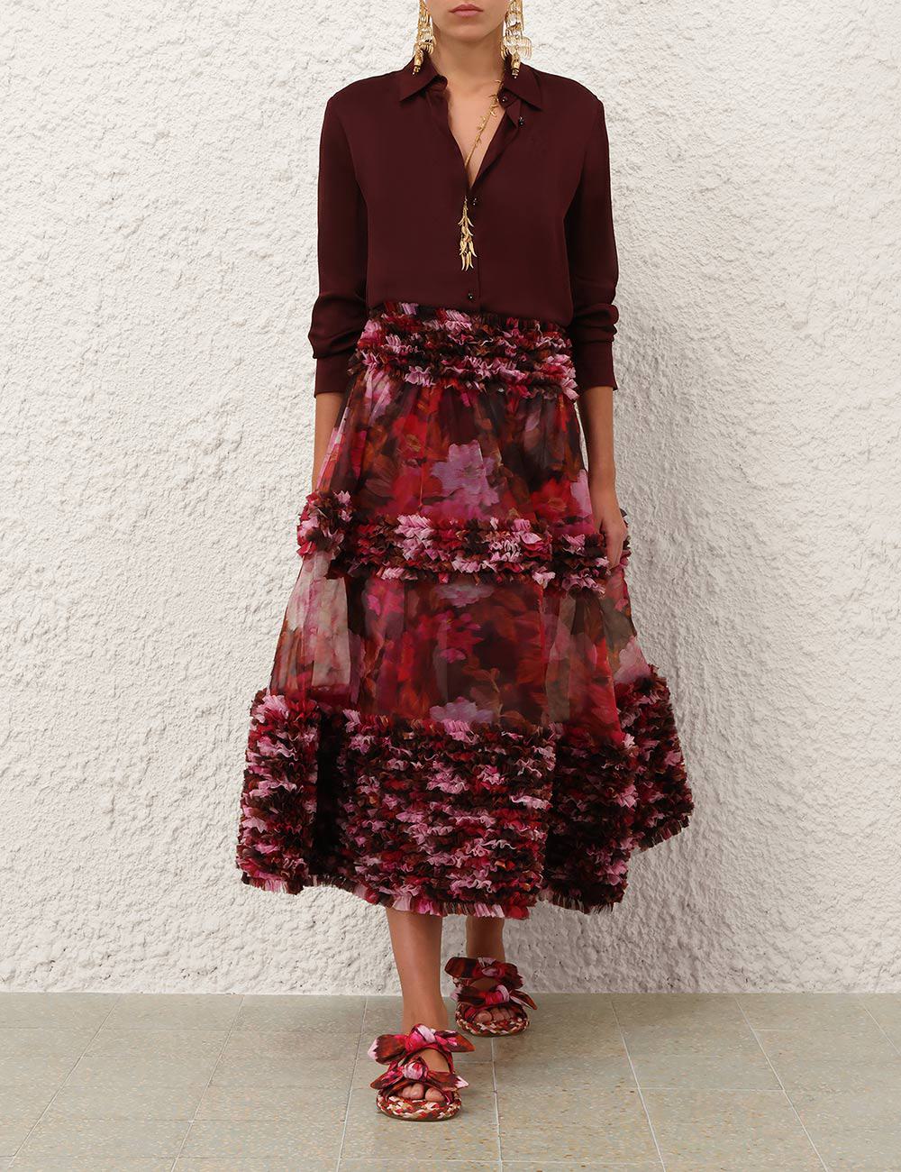 Luna Satin Shirt