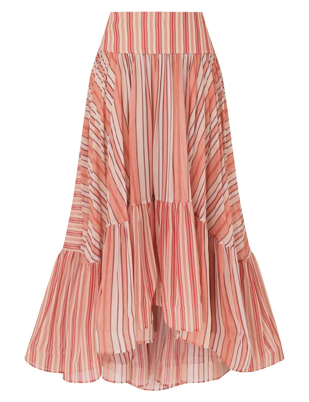 Rebellion Bohemian Midi Skirt