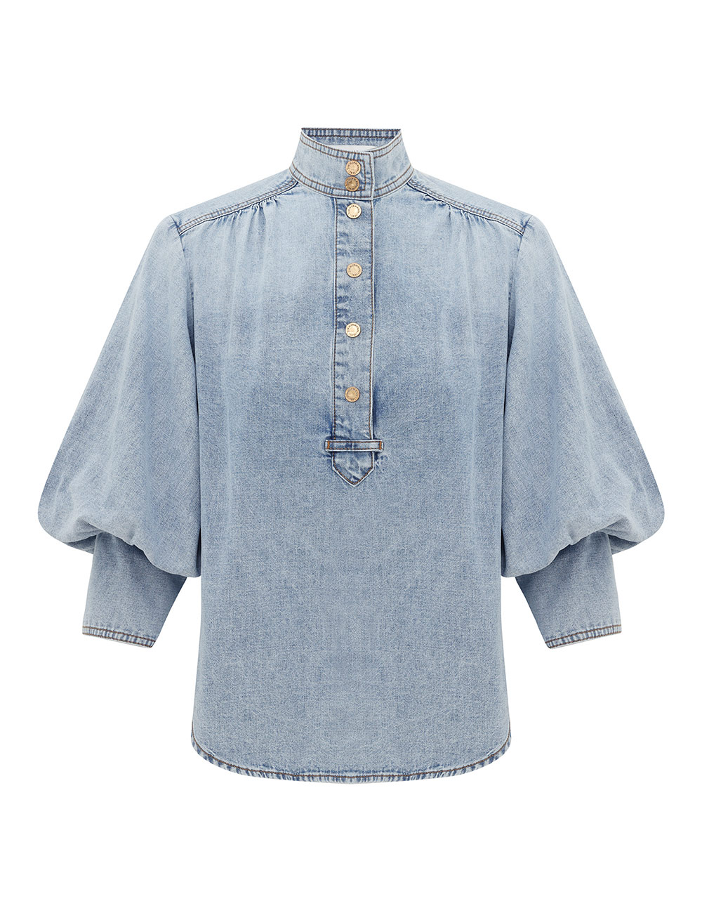 Denim Blouse
