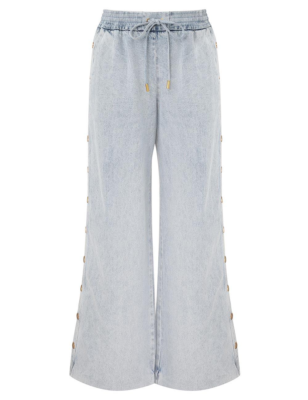 Rebellion Denim Snap Pant