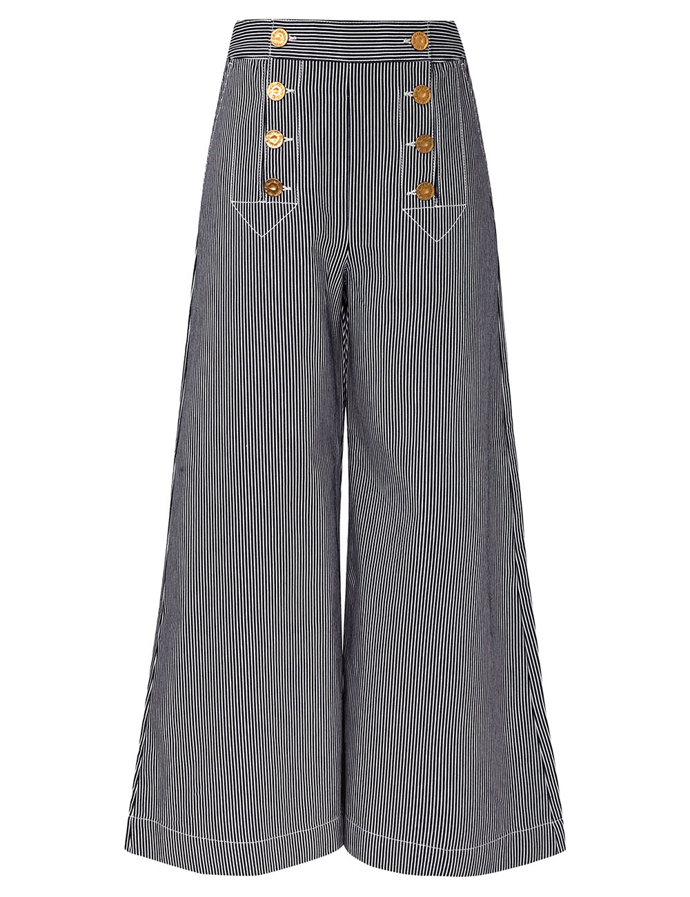 Patience Striped Denim Jean