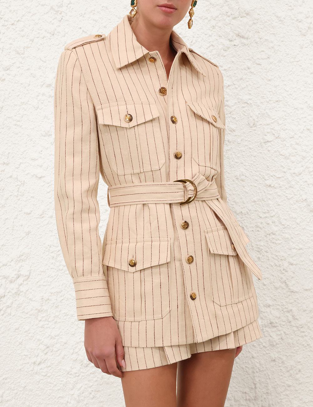 Rebellion Pinstripe Jacket