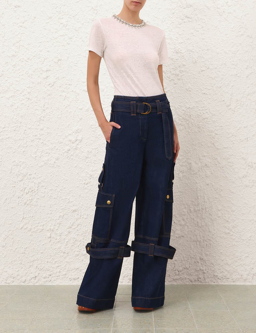 Denim Cargo Jean
