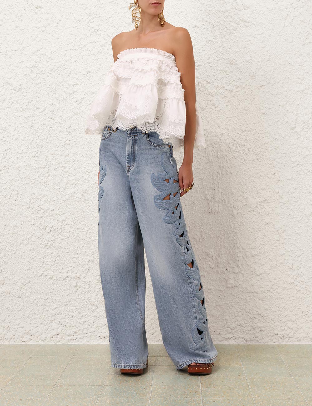 Alchemy Applique Relaxed Flare