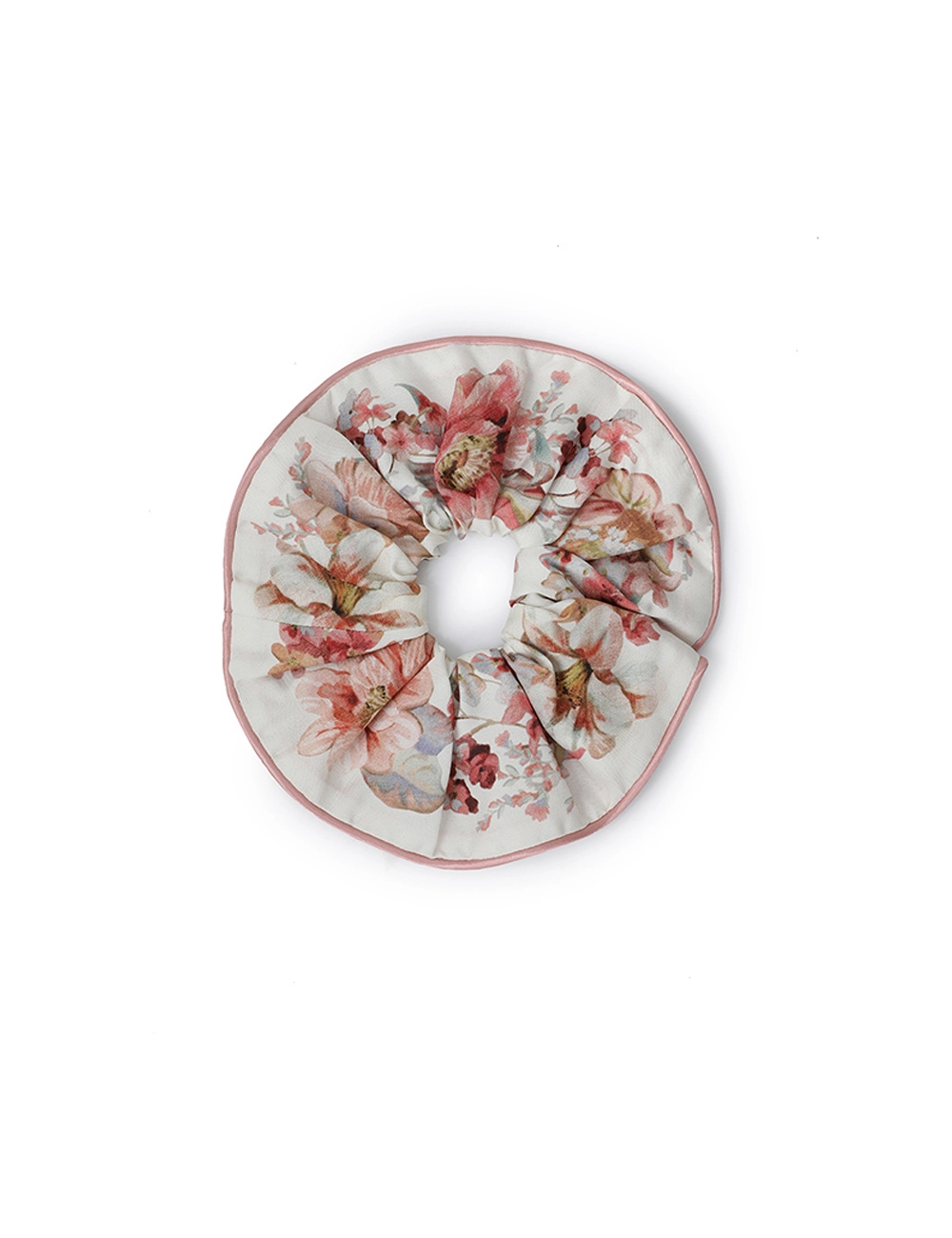Printed Silk Scrunchie