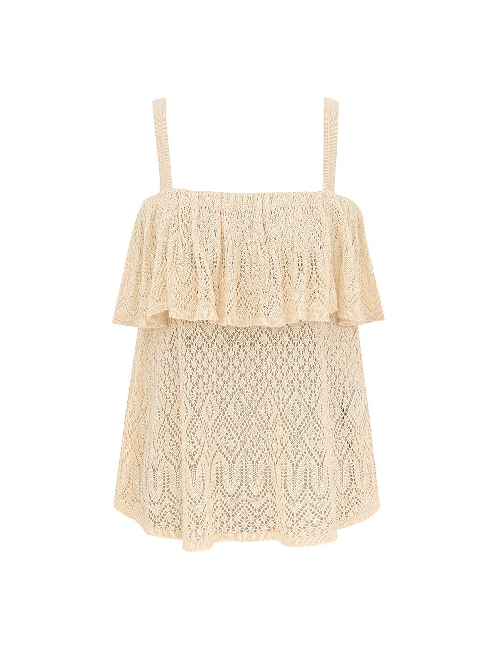 Mahon Lace Frill Cami