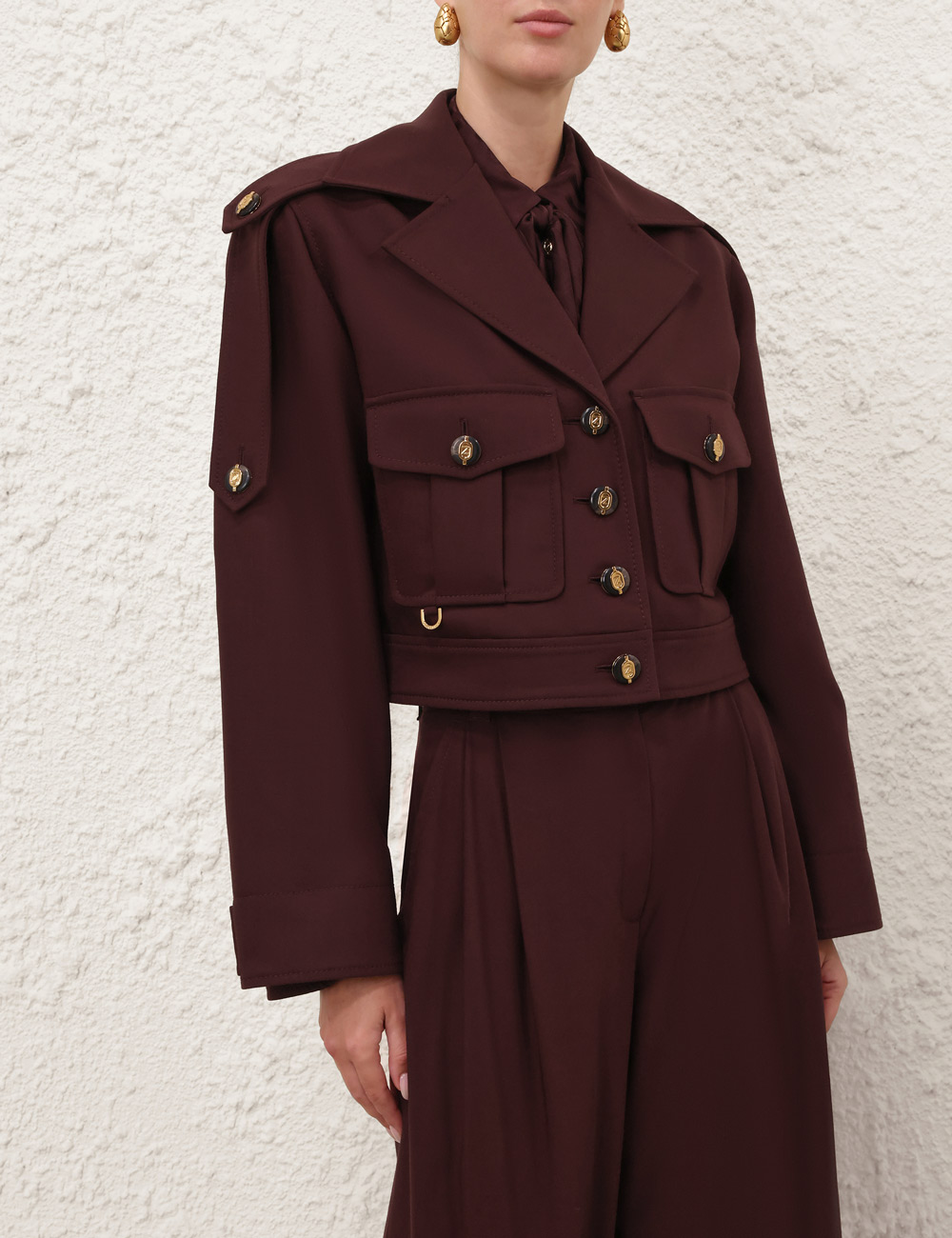 Luna Wool Cargo Jacket
