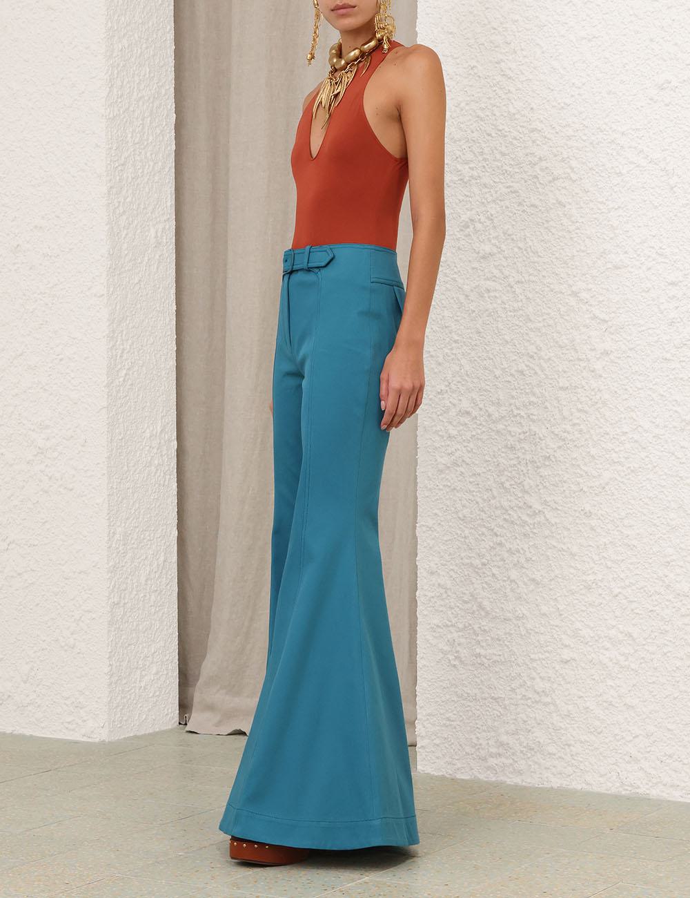 Luna Drill Super Flare Pant