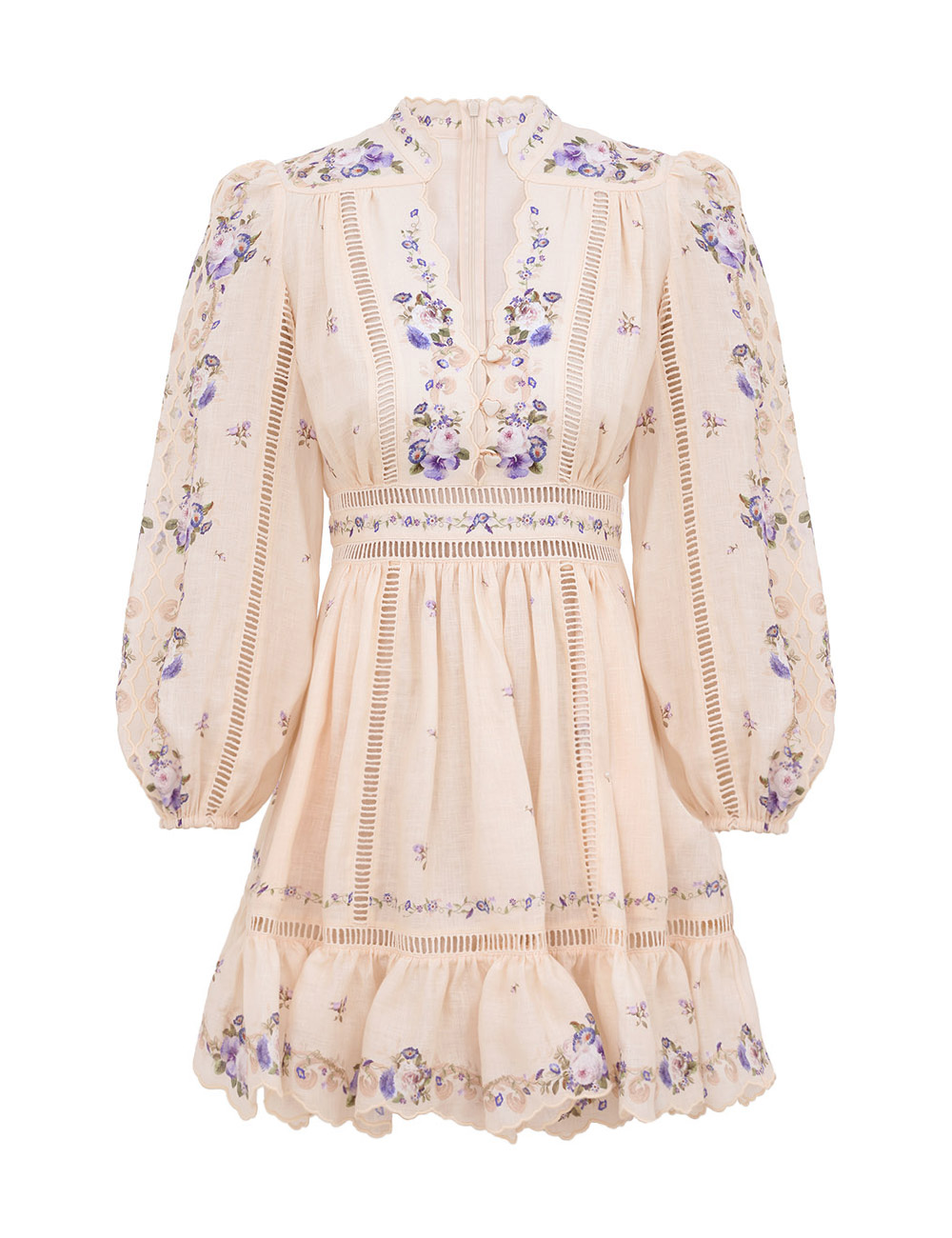 Patience Plunge Mini Dress