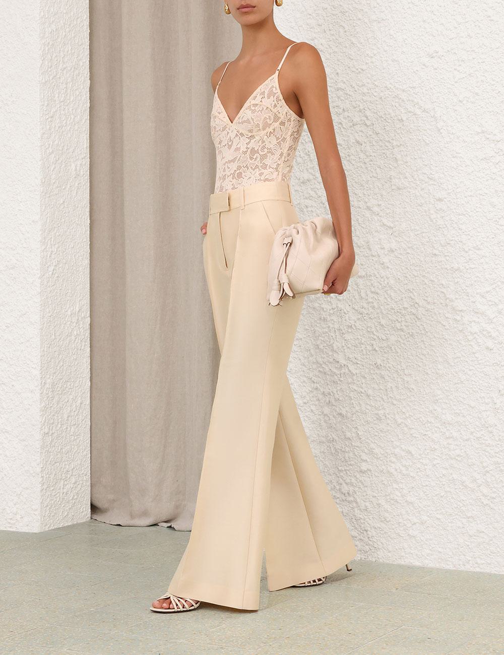 Lace Sleeveless Bodysuit