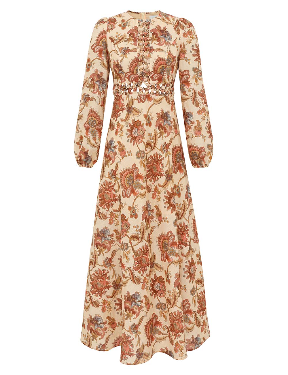 Aster Long Sleeve Midi Dress
