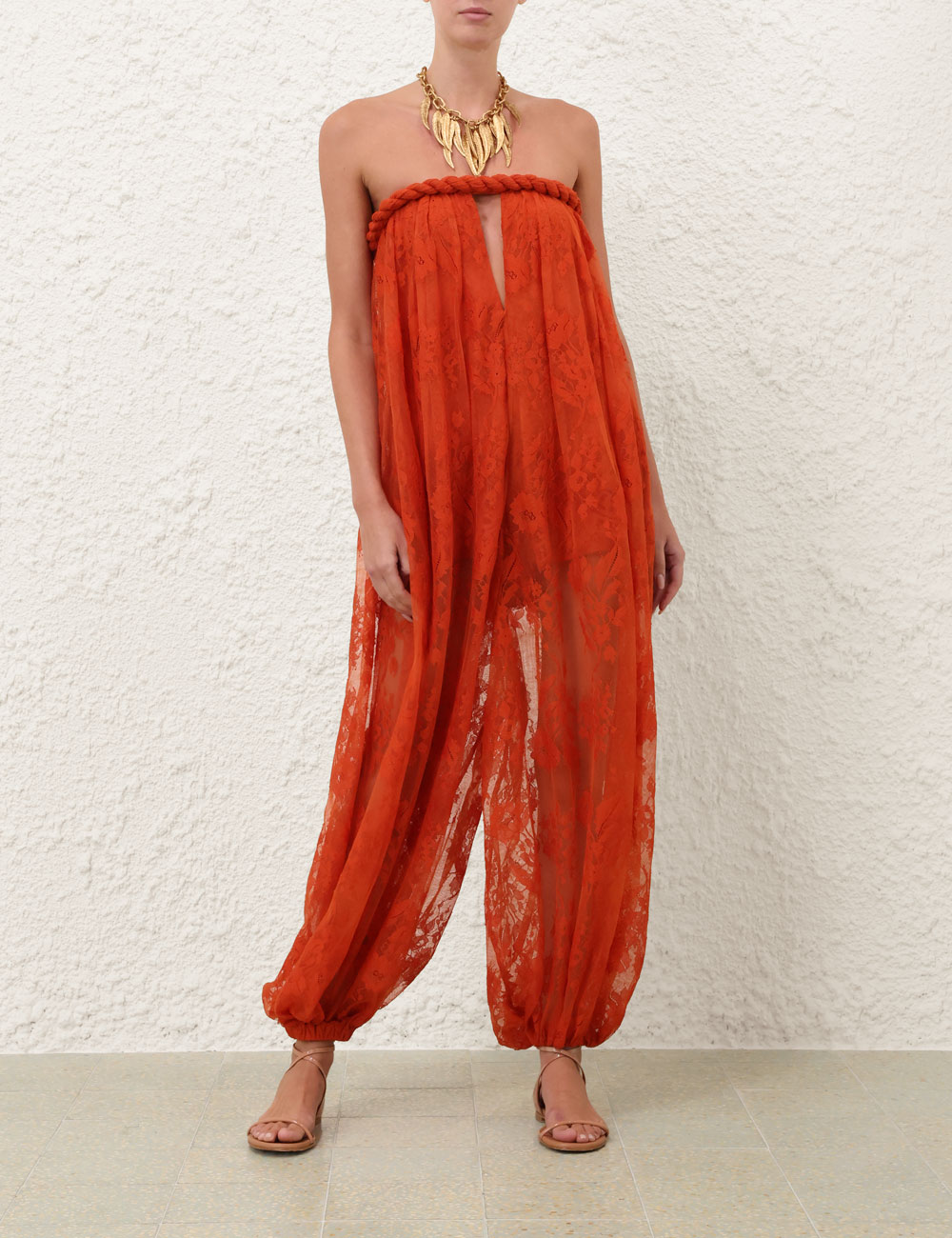 Luna Lace Harem Jumpsuit