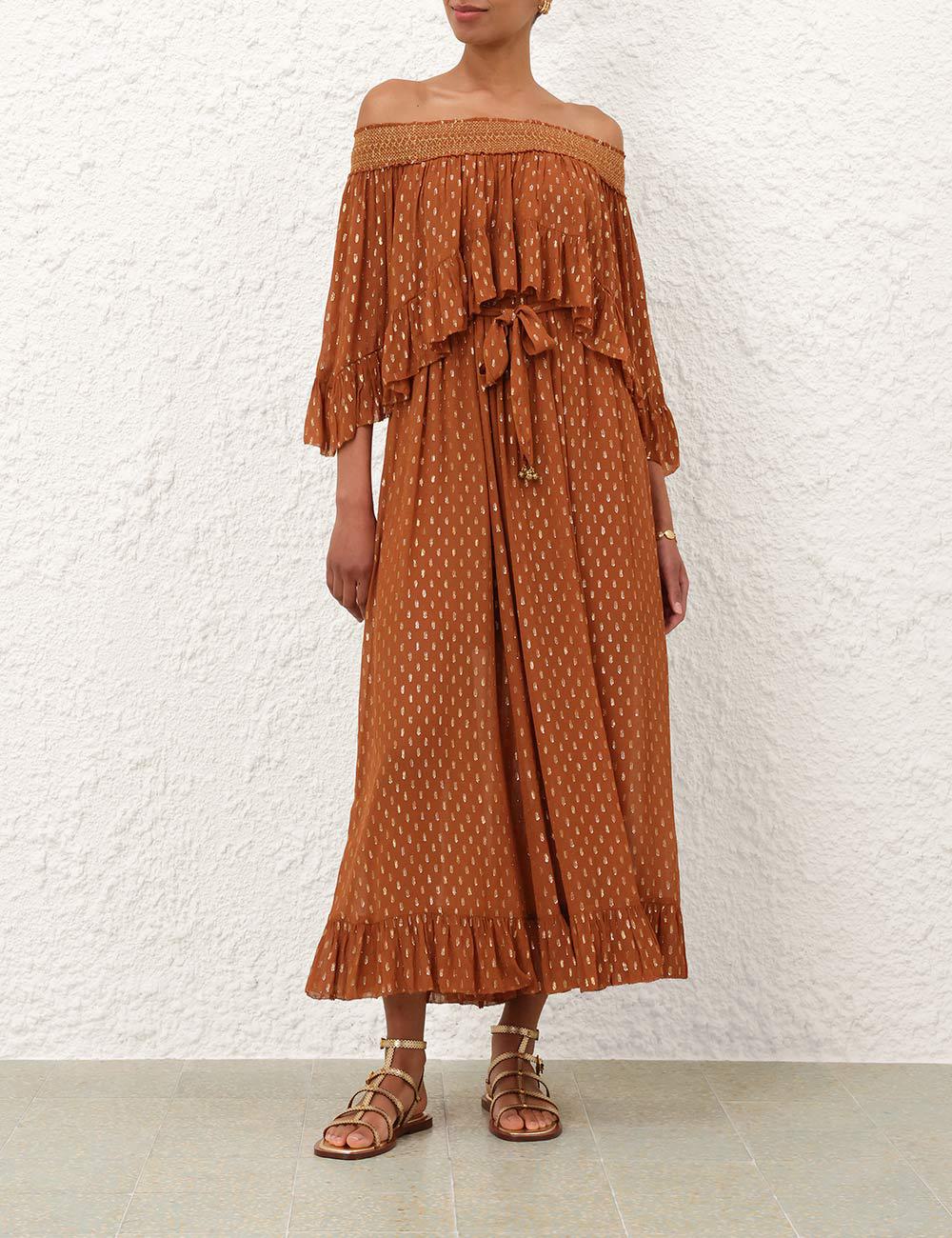 Daylight Off-Shoulder Maxi