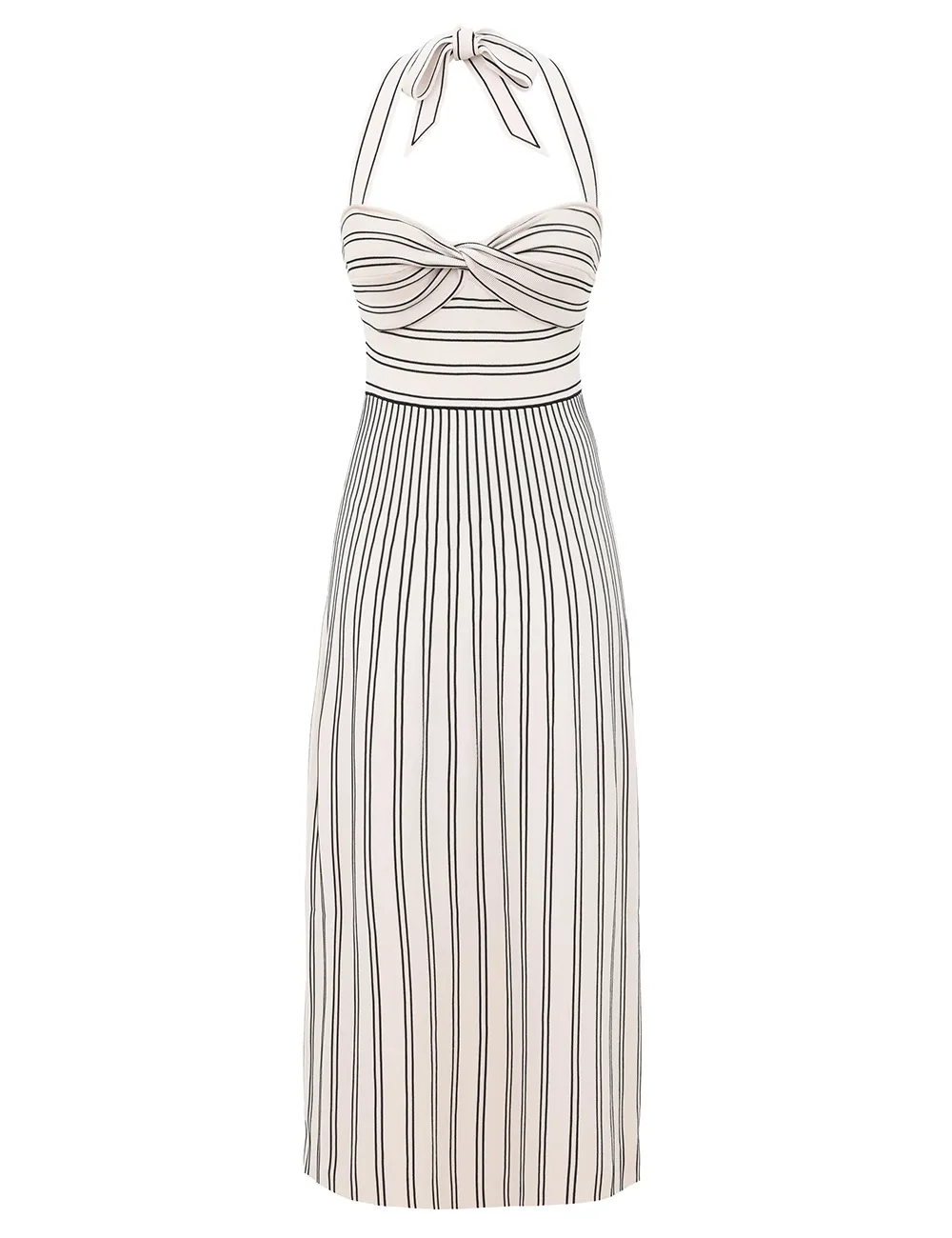 Daylight Twist Midi Dress