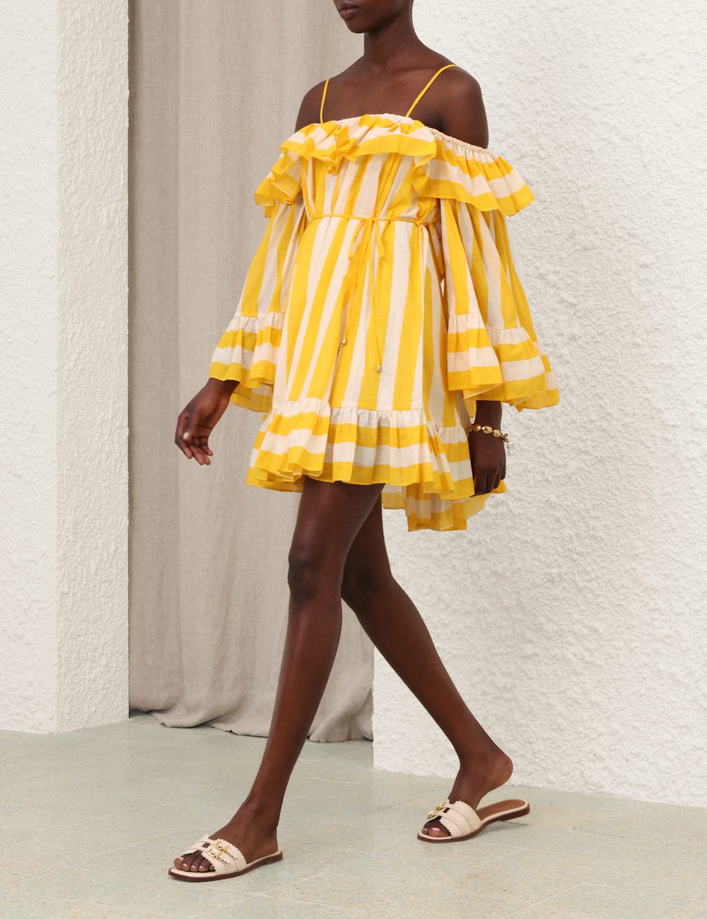 Daylight Stripe Mini Dress
