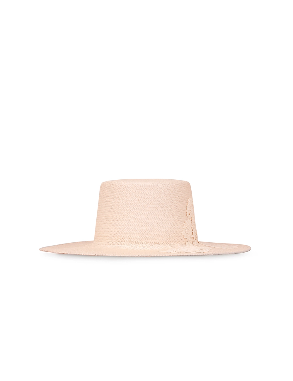 Embroidered Boater
