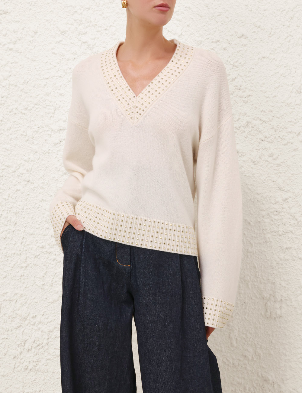 Rebellion Embellished Sweater