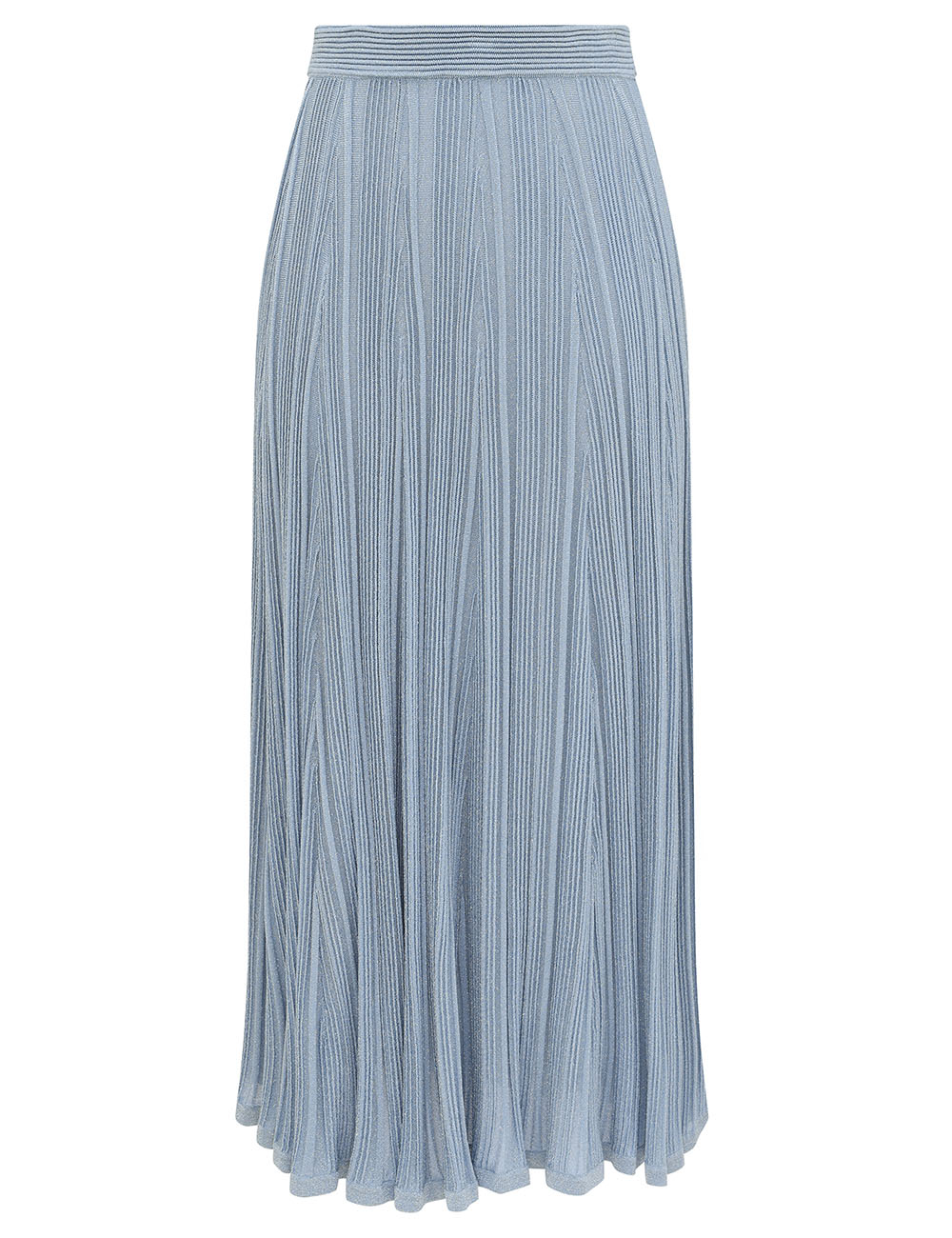 Aster Metallic Midi Skirt