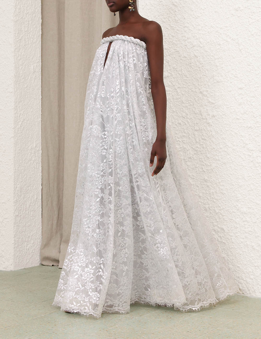 Carousel Metallic Twist Gown