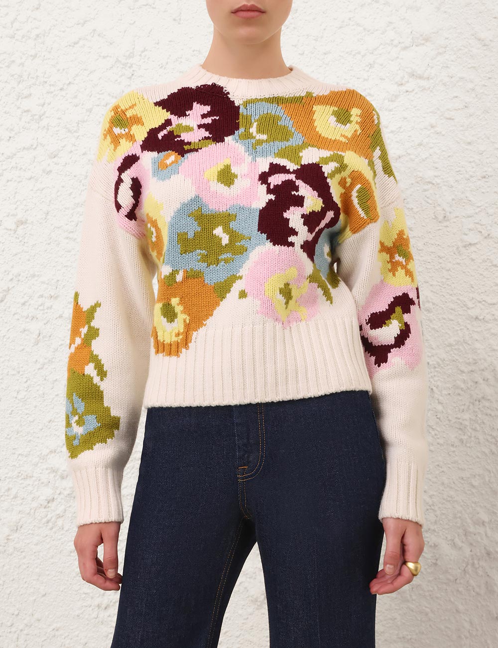 Luna Floral Sweater