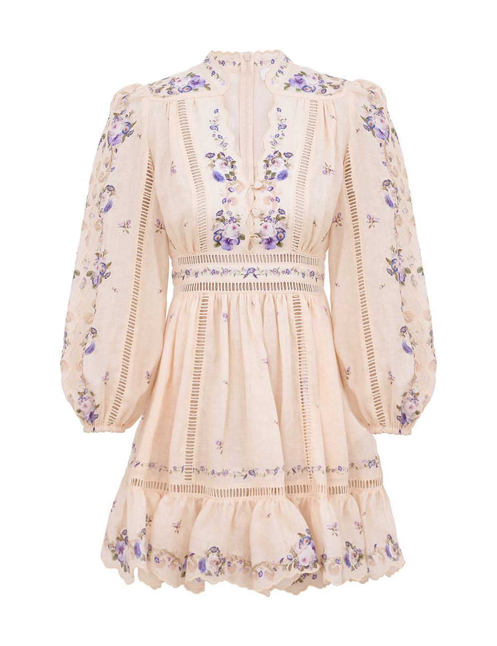 Patience Plunge Mini Dress