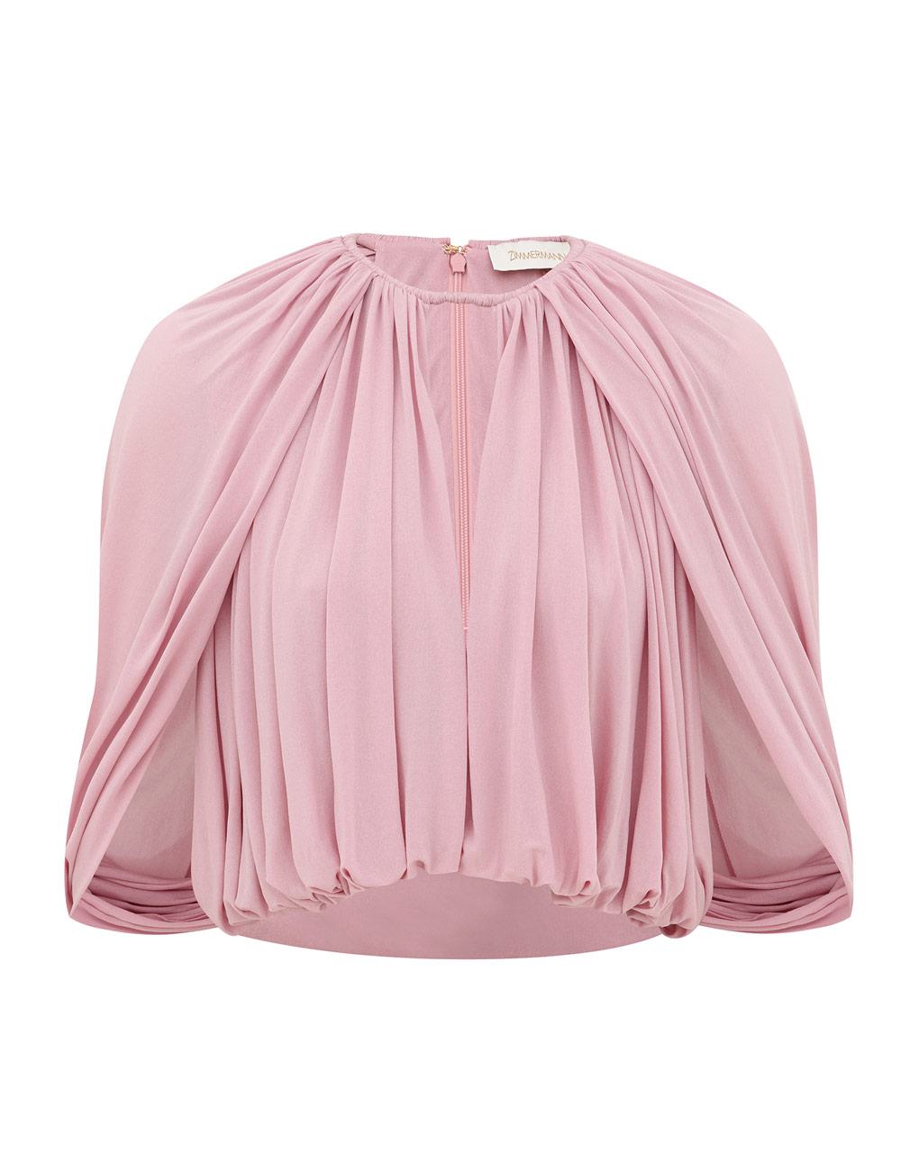 Alchemy Caped Blouse