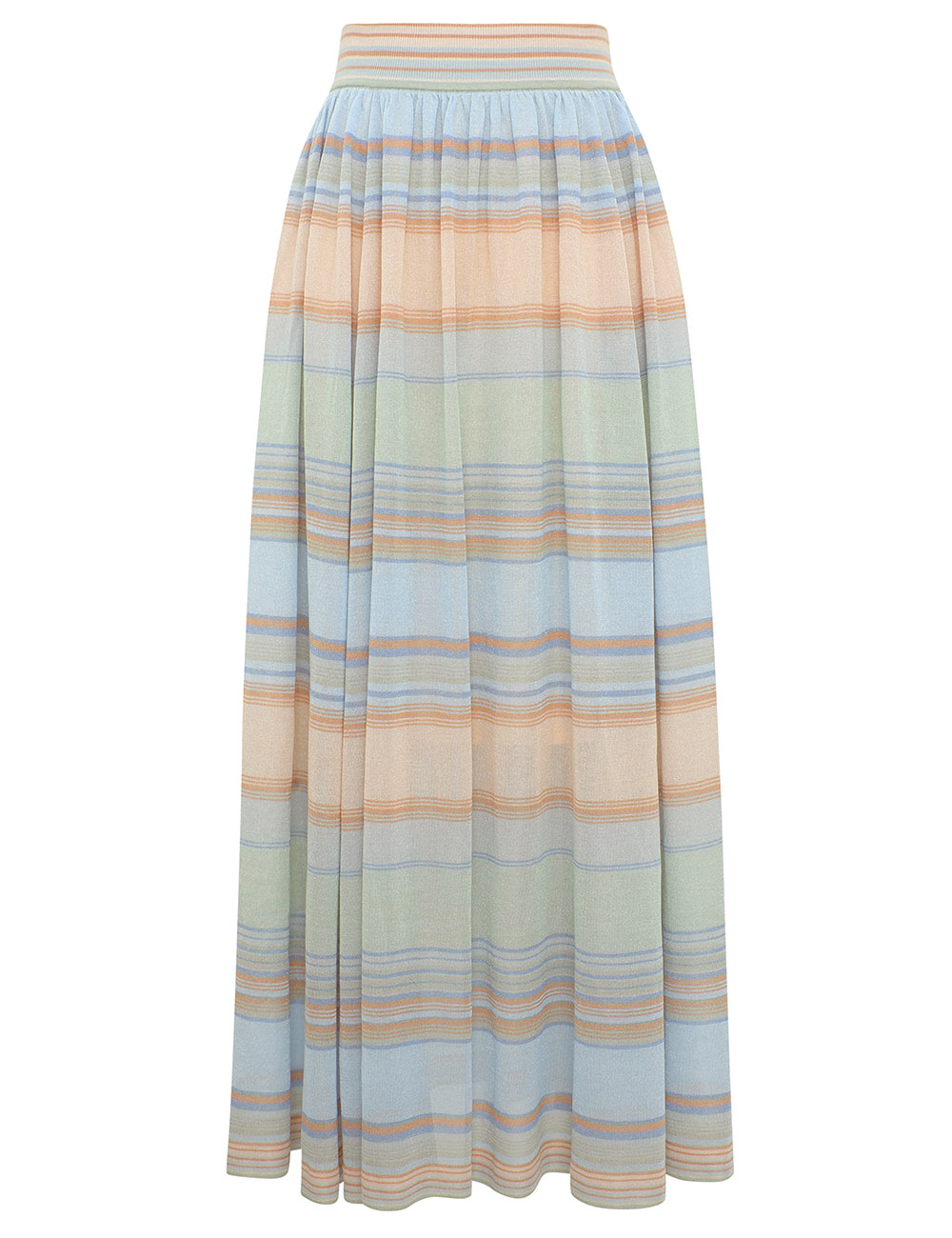 Indra Stripe Circle Skirt