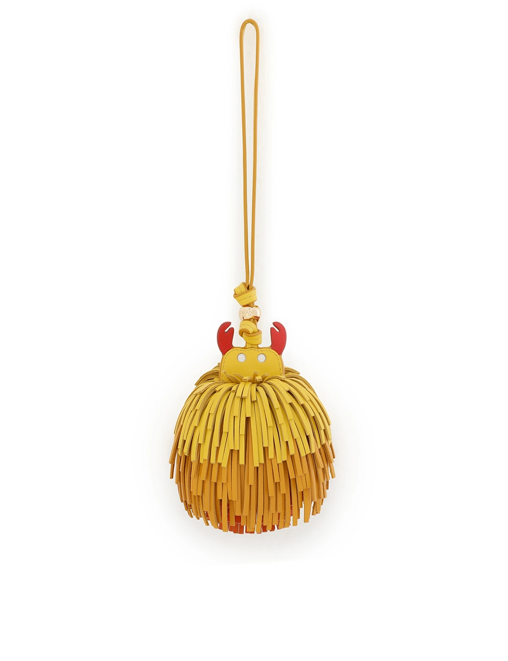 Crab Fringe Bag Charm