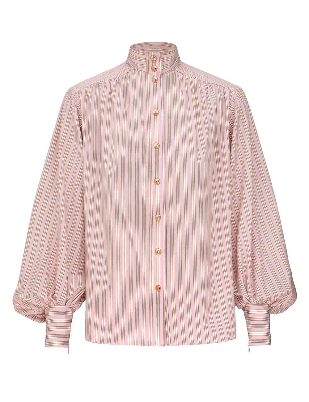 Stripe Billow Blouse