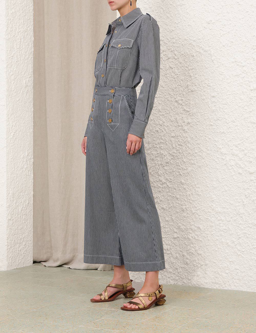 Patience Striped Denim Jean