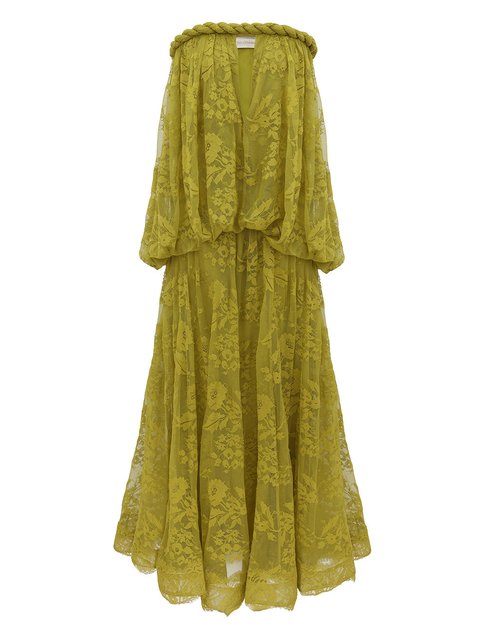 Luna Lace Bandeau Gown